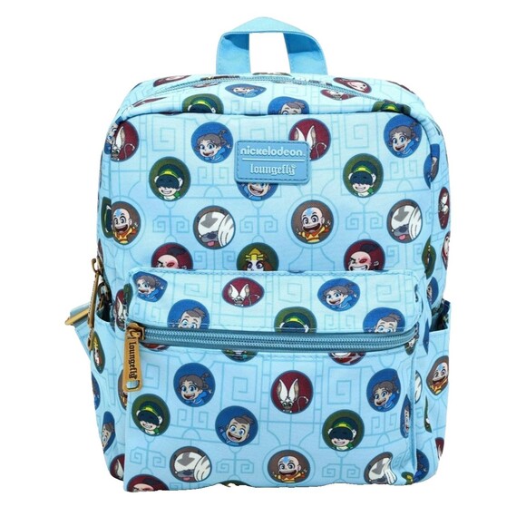 Loungefly Nickelodeon Avatar The Last Airbender Print Square Mini Backpack NEW - Picture 1 of 14